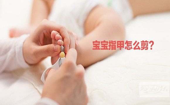 给宝宝剪指甲
